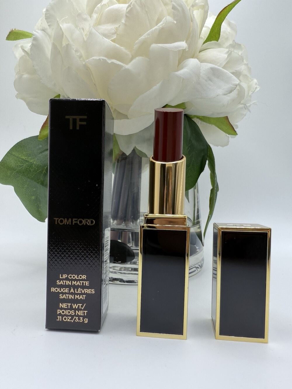 Tom Ford Satin Matte Lip Color Lipstick 91 Lucky Star Full Size 0.11 oz/3.3g